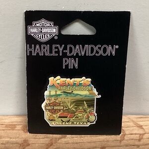 ⚫️ Vintage Harley-Davidson Pin & 2 Free BONUSES - Like New on Card - 2006 - Nice
